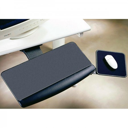 EEKT-721 ErgoTray Keyboard Tray (knob mechanism) - with Square Mouse Tray